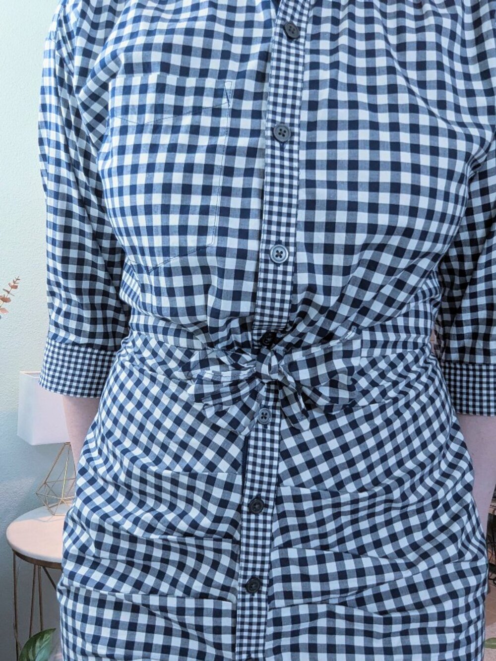 Gap x Sarah Jessica Parker Gingham Dress Size M